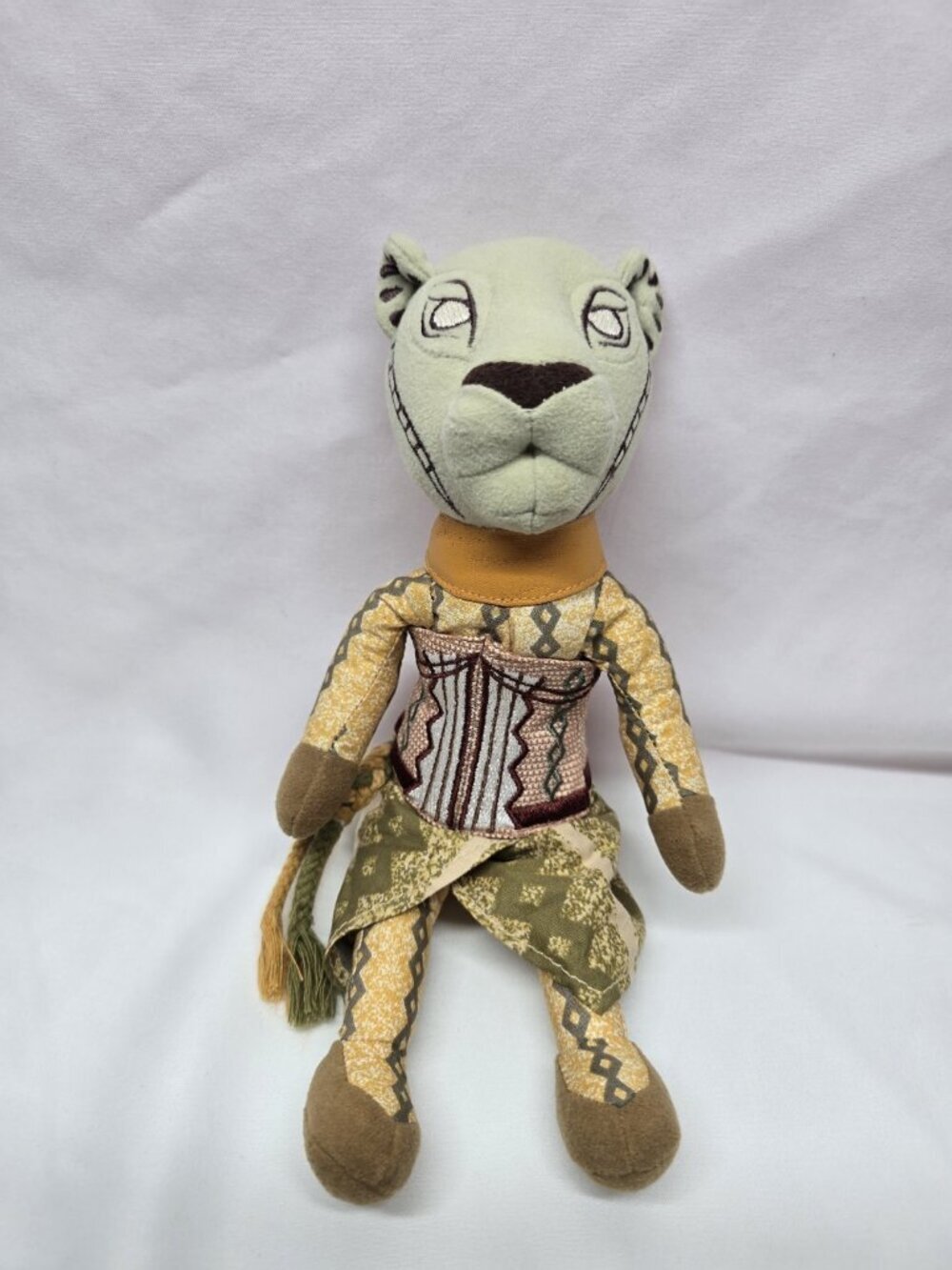 Disney Nala The Lion King Musical Broadway Plush Toy Bean Bag 9 inch Plush
